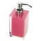 Soap Dispenser, Square, Pink, Countertop
